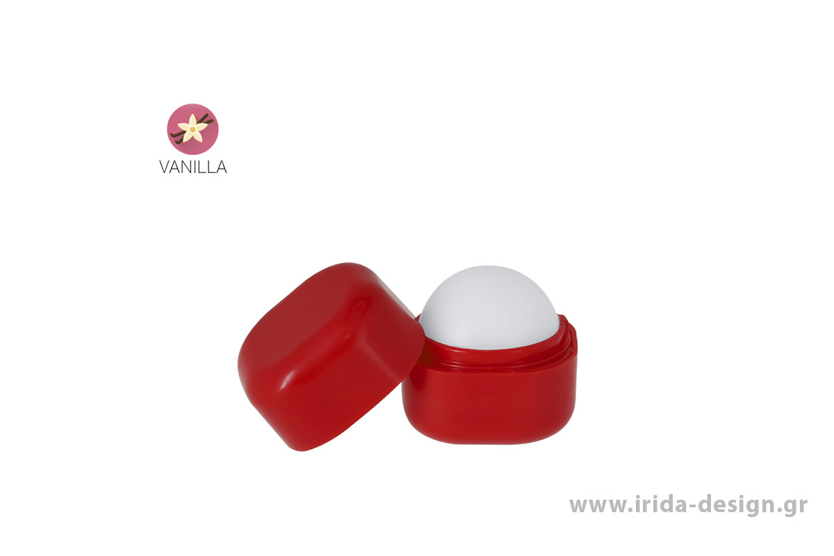 lip balm βανίλια σε τετράγωνη θήκη