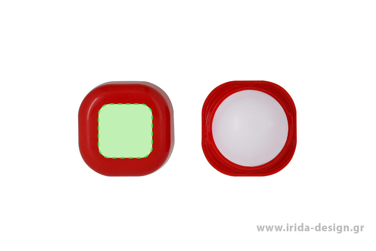 Lip Balm Βανίλια με SPF15 σε Τετράγωνη Θήκη
