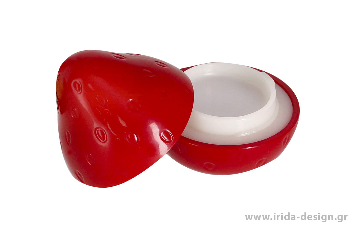 Lip Balm Βανίλια με SPF15 σε Θήκη με Σχέδια Φρούτων