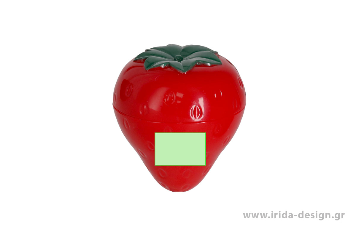 Lip Balm Βανίλια με SPF15 σε Θήκη με Σχέδια Φρούτων